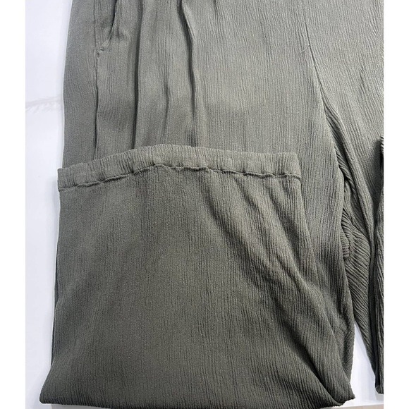 Torrid Womens Green Wide Leg Pull On Pants High Rise Flowy - Picture 5 of 6